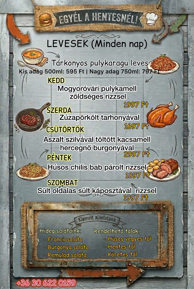 Egyél a hentesnél