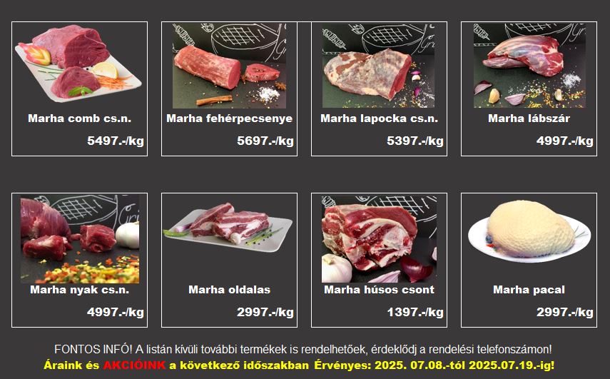 GusztaHús akció