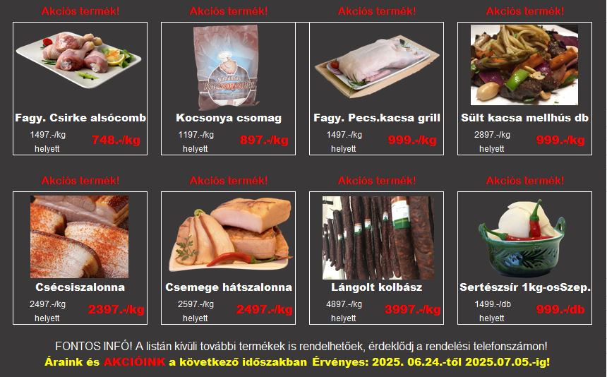 GusztaHús akció