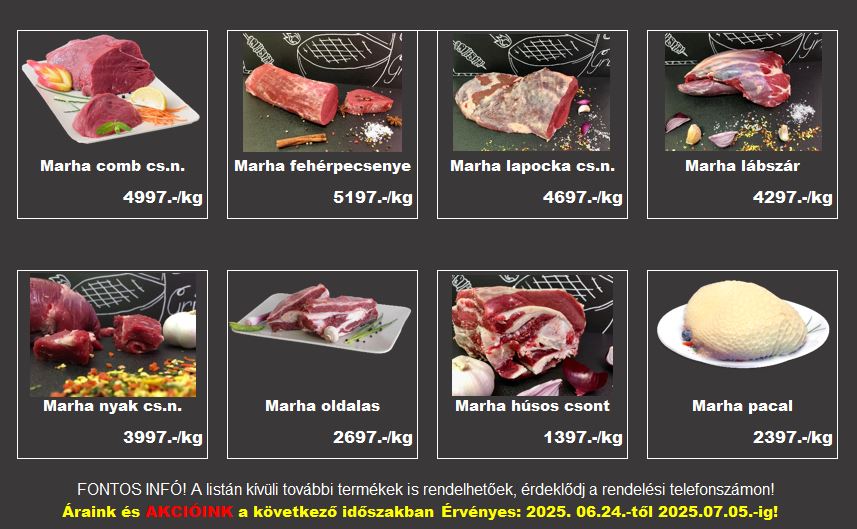 GusztaHús akció